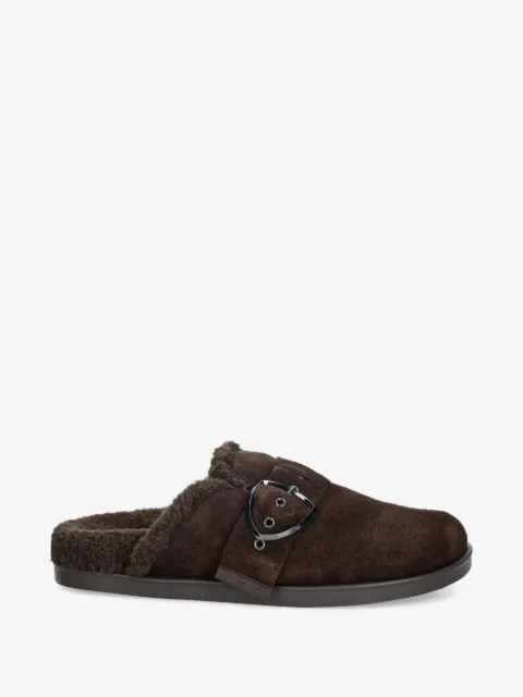 Blauer buckle-strap loafers