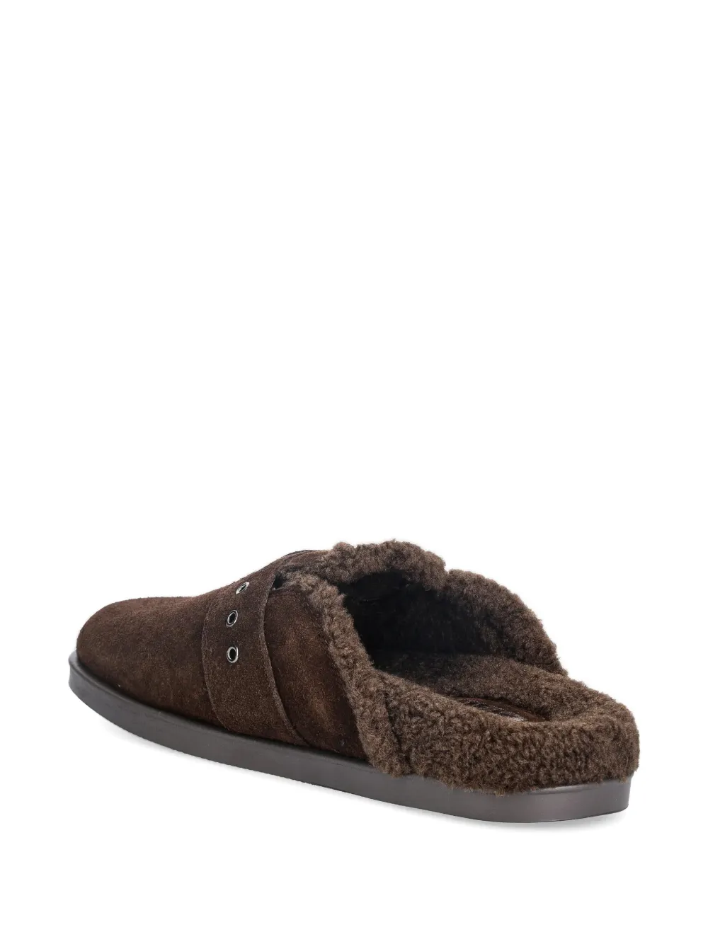 Blauer Buckle-strap Loafers - Brown 
