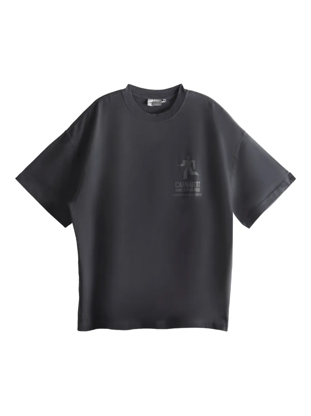 Carhartt WIP logo-print T-shirt | Grey | Image 1