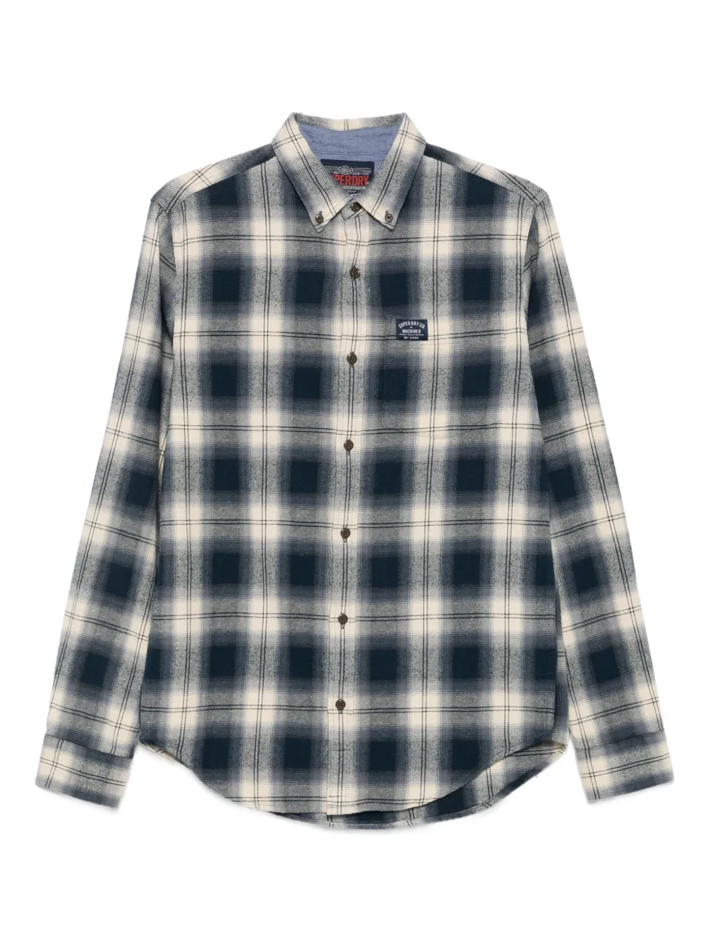 Superdry camisa con cuadros estampados | azul | Image 1