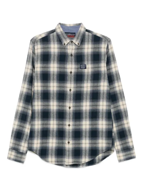 Superdry camisa con cuadros estampados