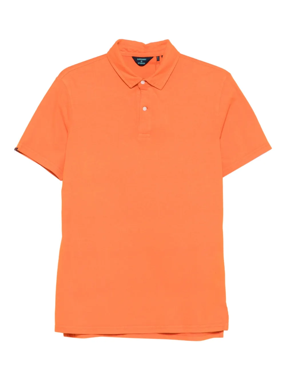 Superdry playera tipo polo de algodón | naranja | Image 1
