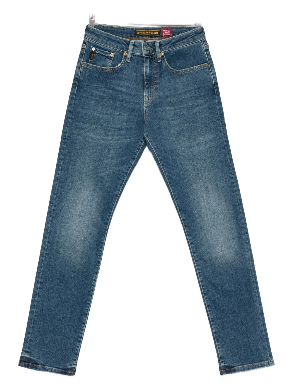 Superdry logo-patch jeans | azul | Image 1