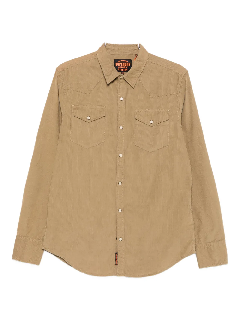 Superdry long sleeve shirt | Neutrals | Image 1