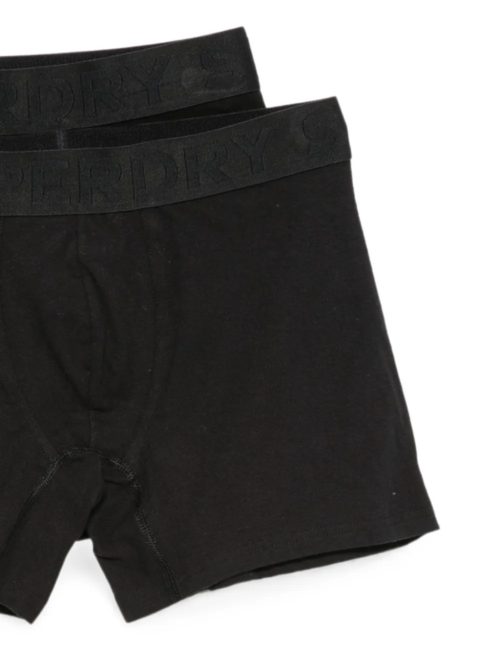 Superdry Boxershorts met logoband Zwart