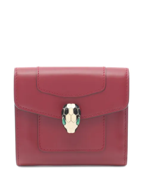 Bvlgari Pre-Owned 2010s Forever serpenti trifold wallet