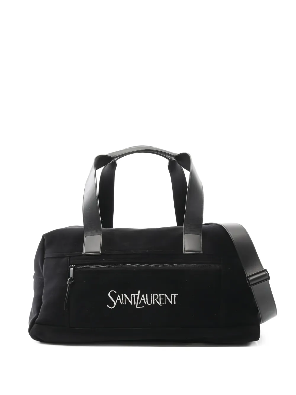 Saint Laurent Pre-Owned 2000s logo duffel boston bag | Black | Image 1