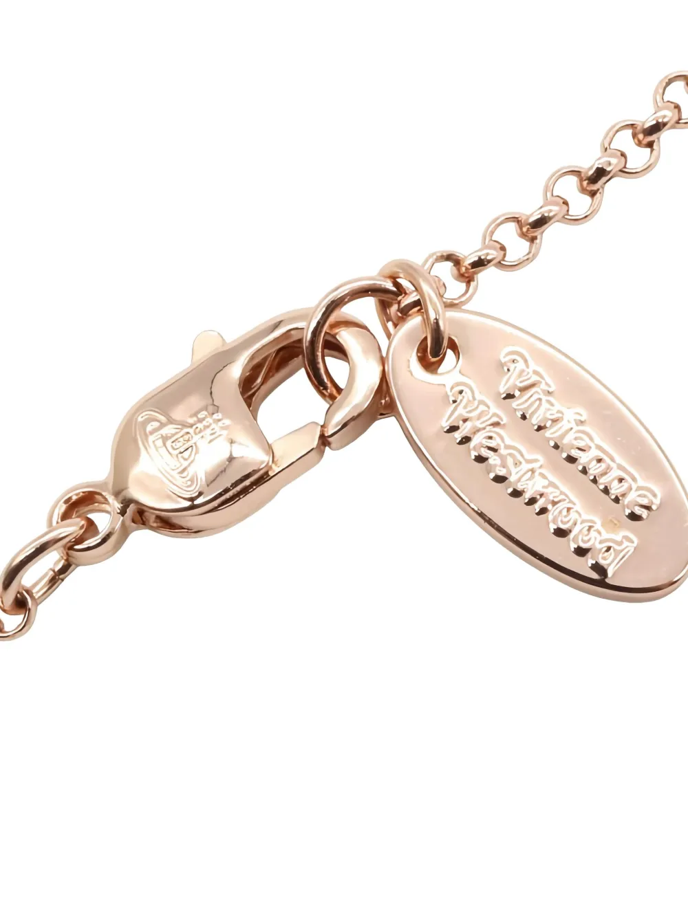 Pre-owned Vivienne Westwood 2020s Orb-pendant Necklace In Pink