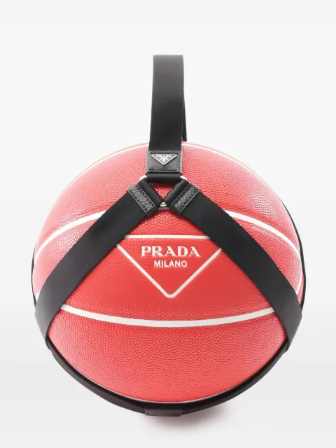 Prada Pre-Owned triangle-logo basketball ball