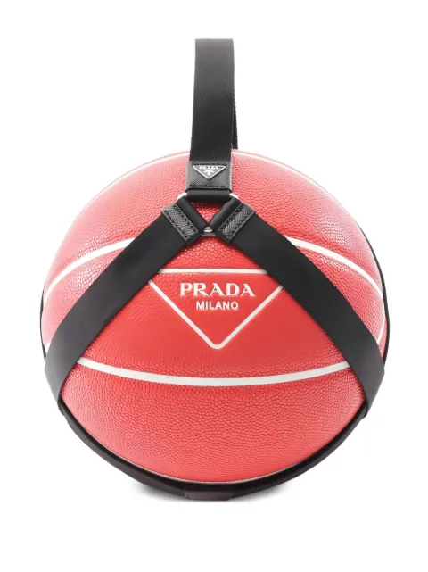 Prada Pre-Owned triangle-logo basketball ball