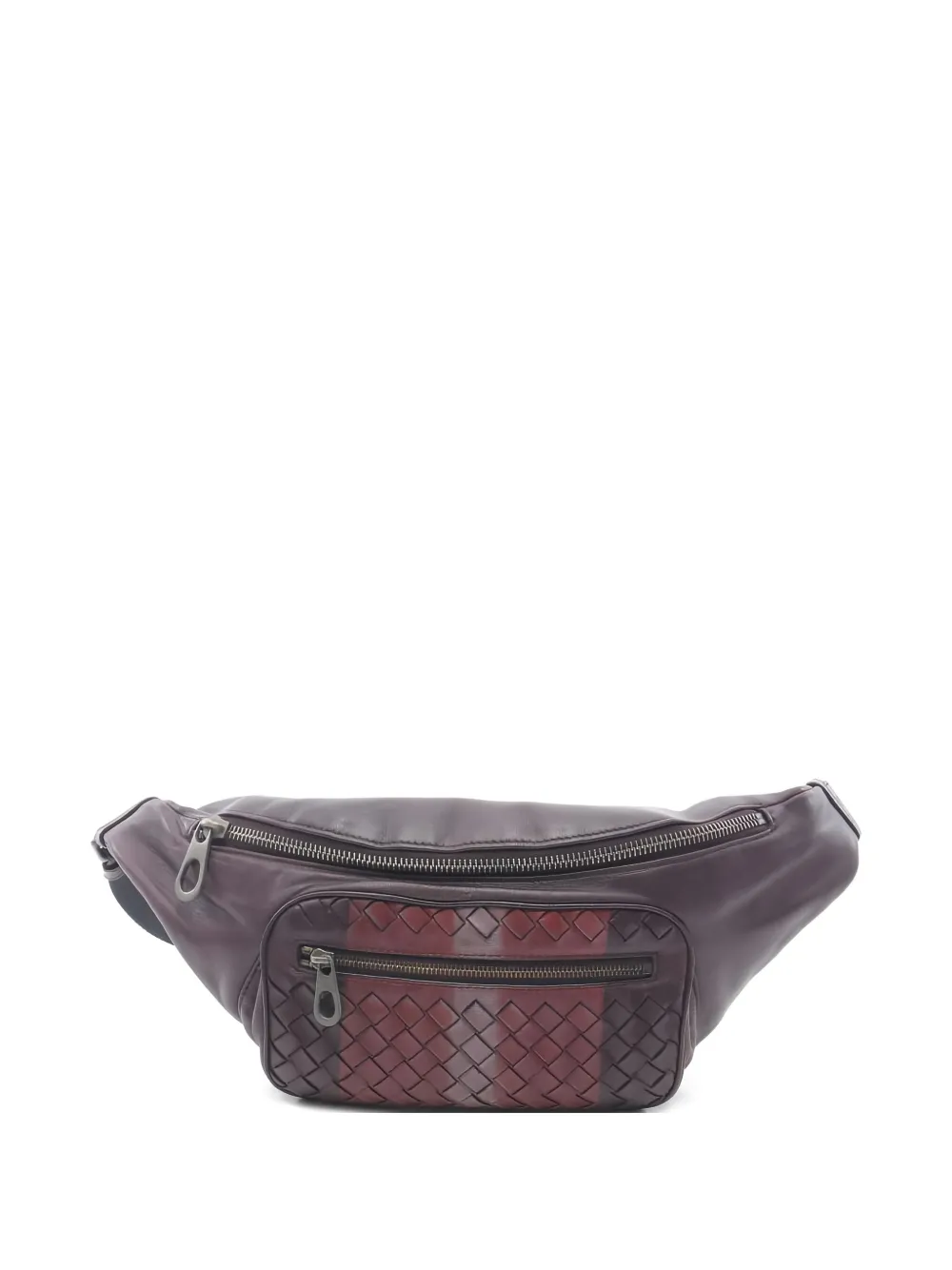 Bottega Veneta Pre-Owned Intrecciato belt bag | Red | Image 1