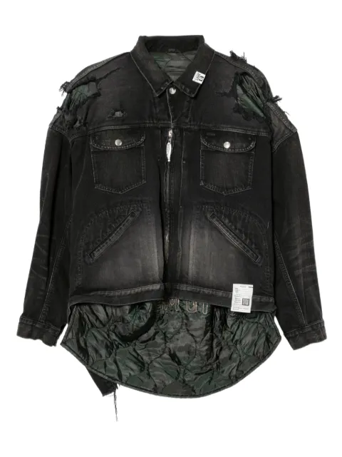 Maison MIHARA YASUHIRO distressed denim jacket