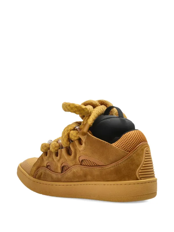 Lanvin Knotted lace-up Sneakers | Brown | FARFETCH