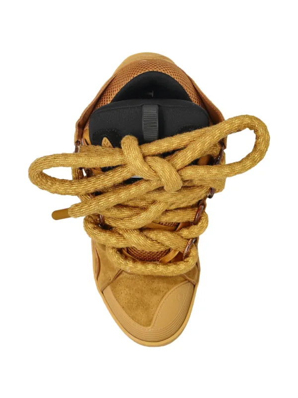 Lanvin Knotted lace-up Sneakers | Brown | FARFETCH