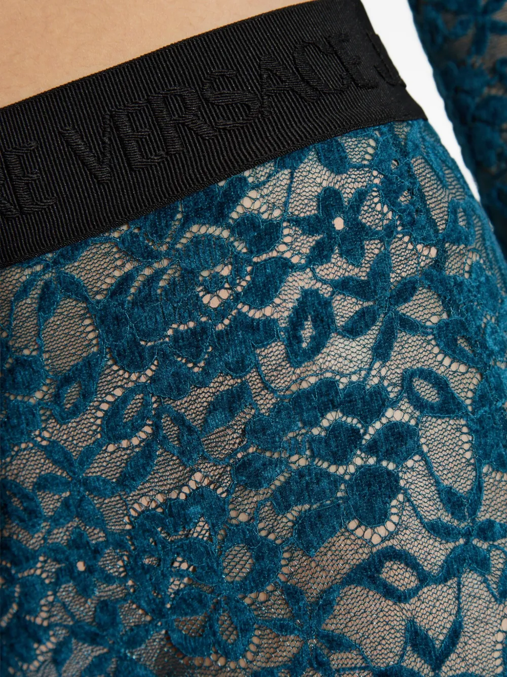 Versace Jeans Couture Flared broek Blauw