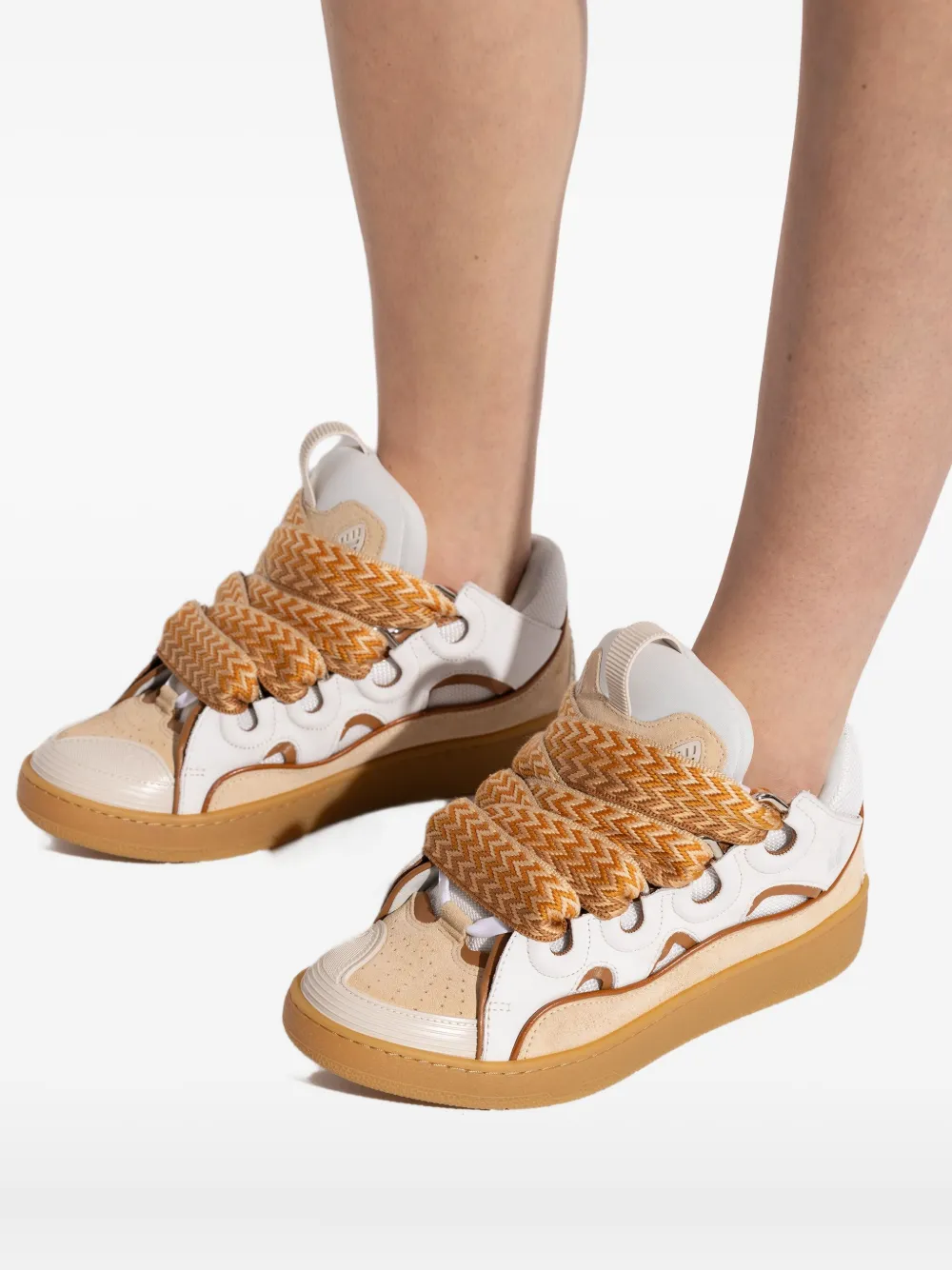Lanvin Curb sneakers Beige