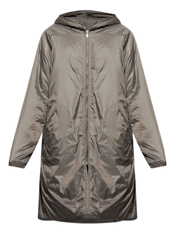 rick owens drkshdw フーデッドコート Rick Owens DRKSHDW フーデッドコート | グレー | FARFETCH JP