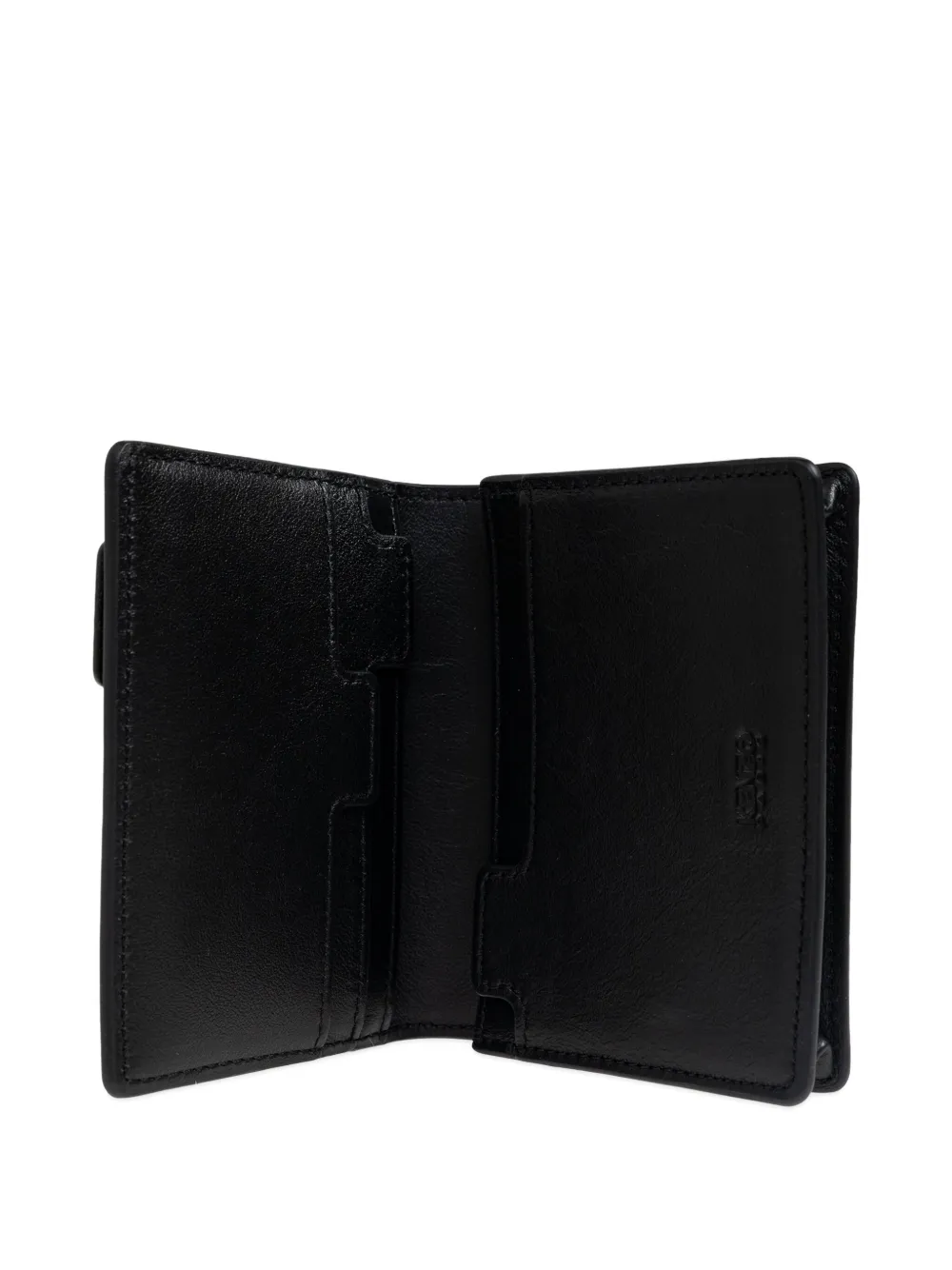 Kenzo Pasjeshouder met logoplakkaat Zwart