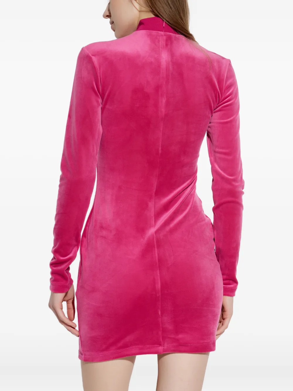 Versace Jeans Couture Uitgesneden mini-jurk Roze