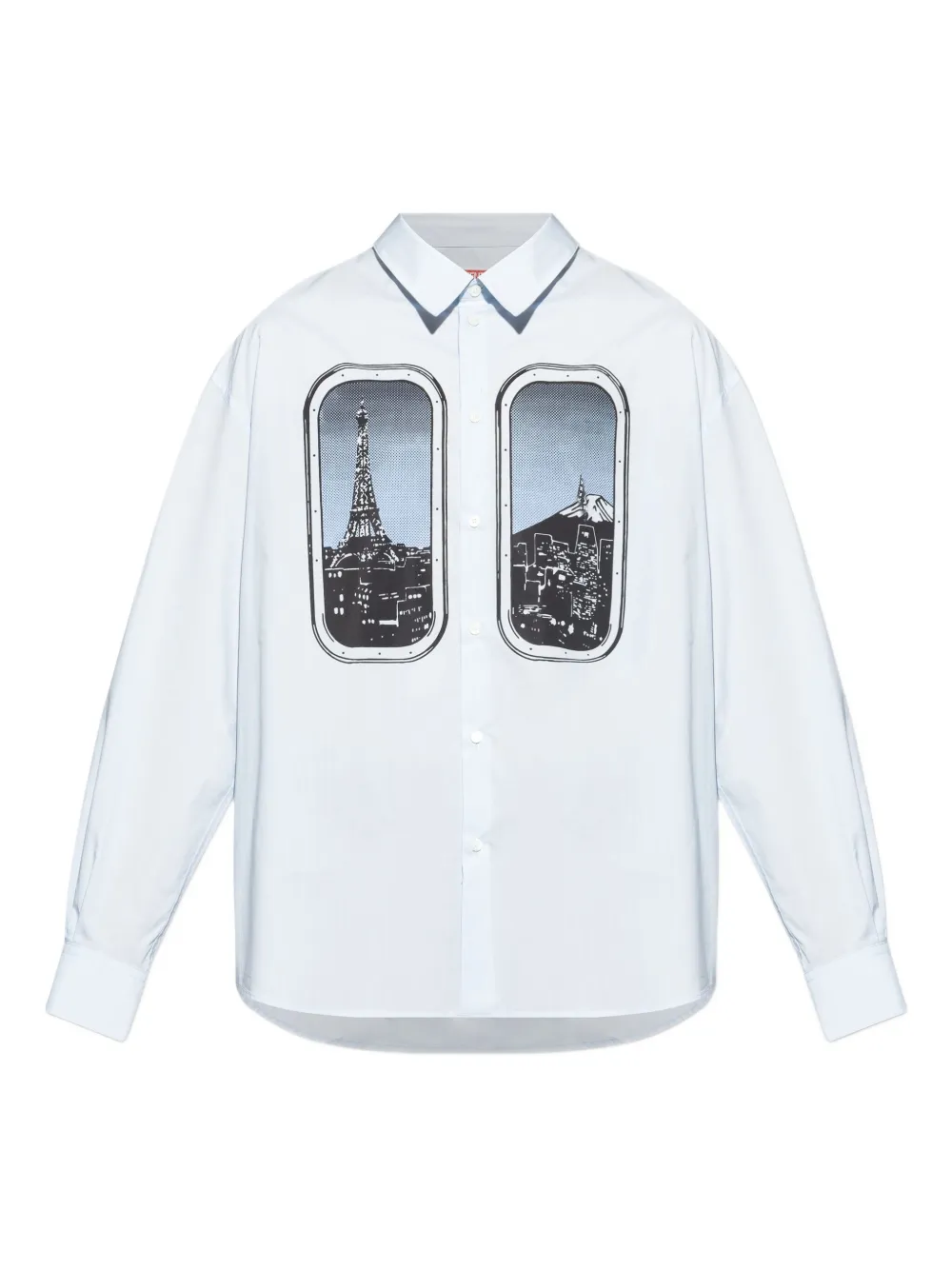 Kenzo camisa con estampado gráfico | blanco | Image 1