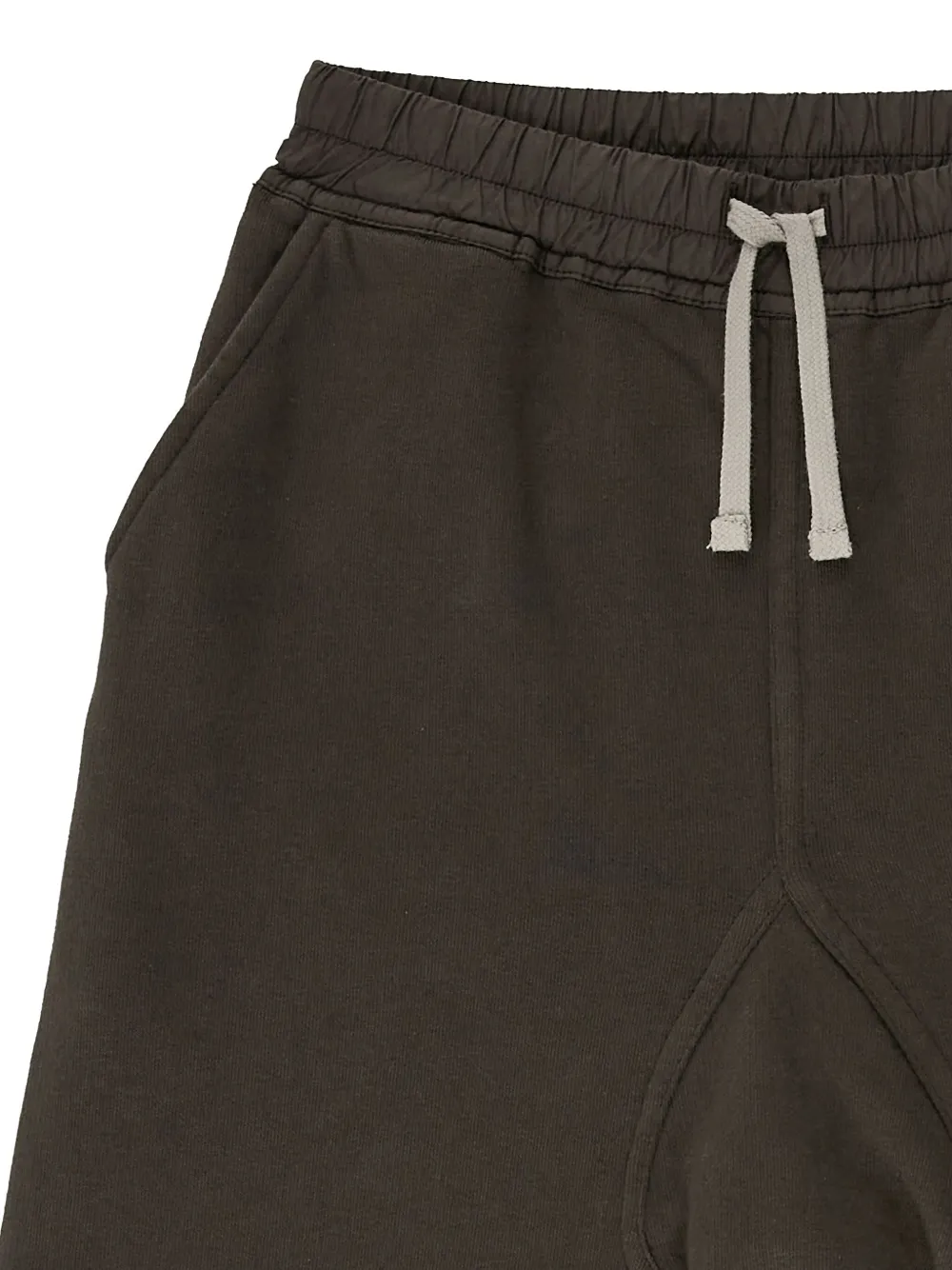 Rick Owens Drawstring Track Pants In Green