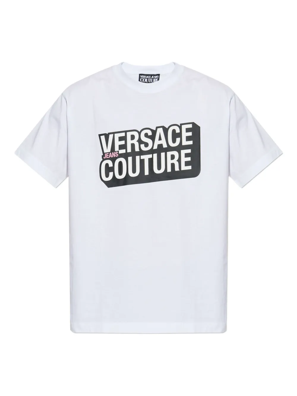 Versace Jeans Couture logo-print T-shirt - Bianco