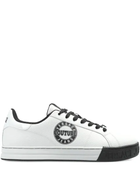 Versace Jeans Couture tenis con logo estampado
