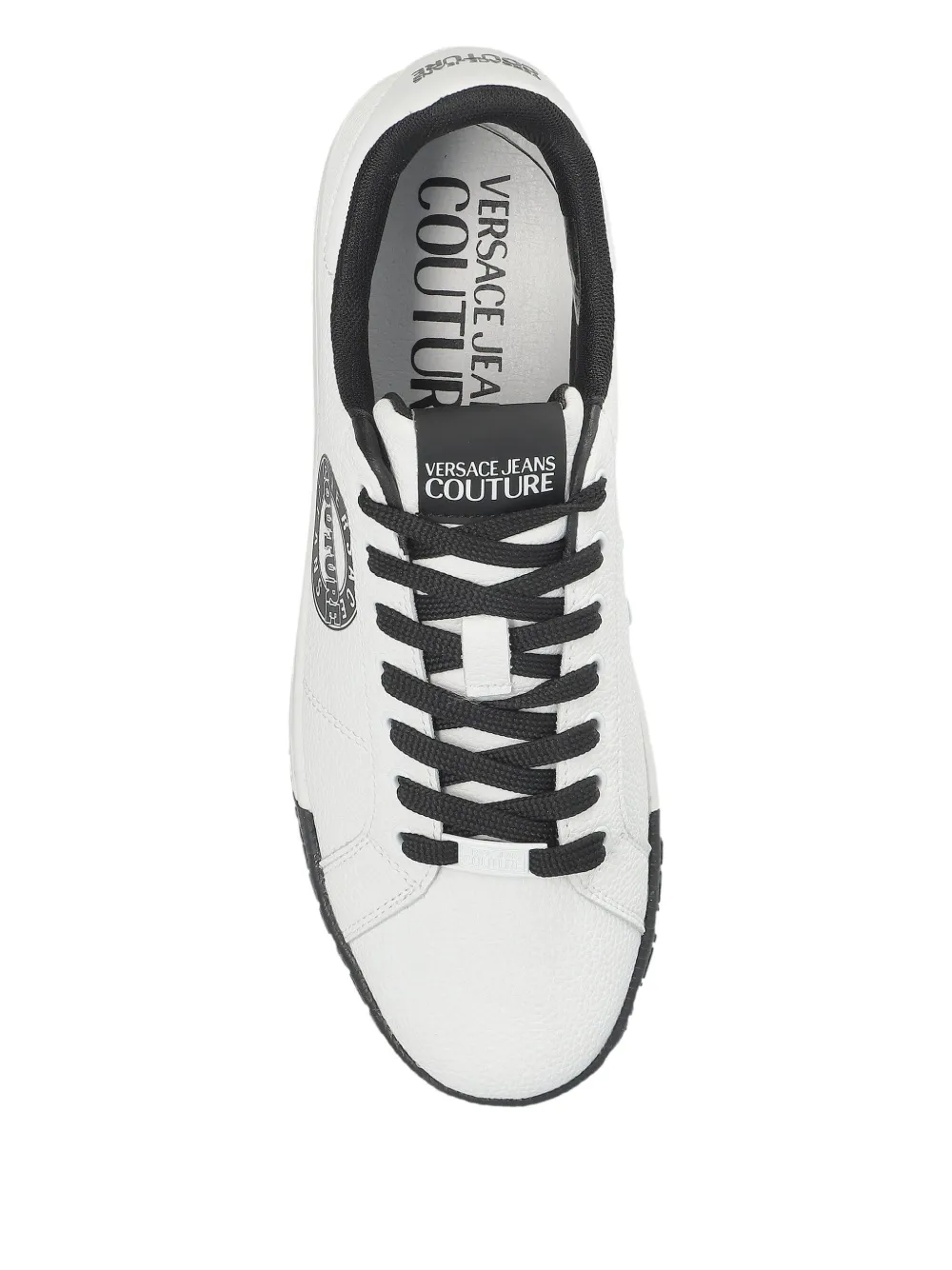 Versace Jeans Couture Sneakers met logoprint Wit