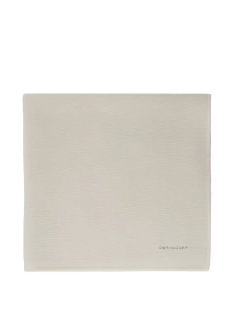 Rick Owens Kids logo-detail blanket
