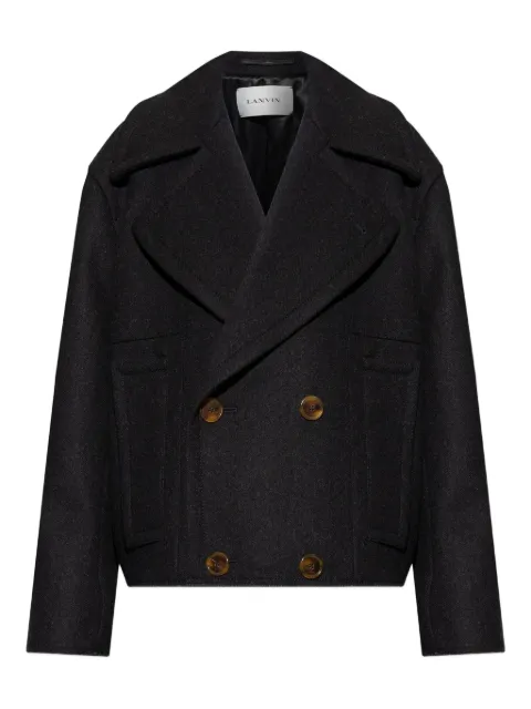 Lanvin double-breasted button jacket