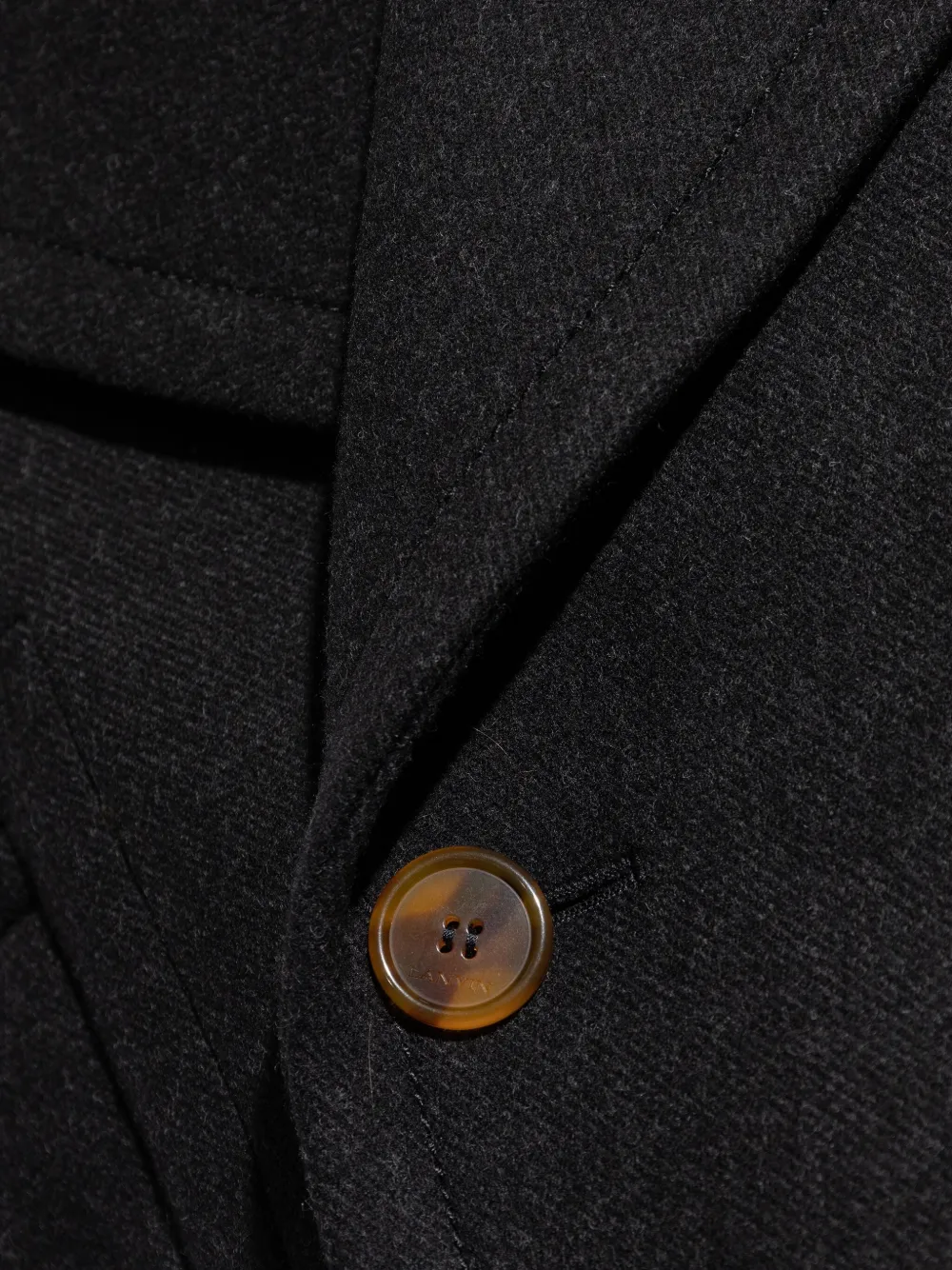 Lanvin Jack met dubbele rij knopen Grijs