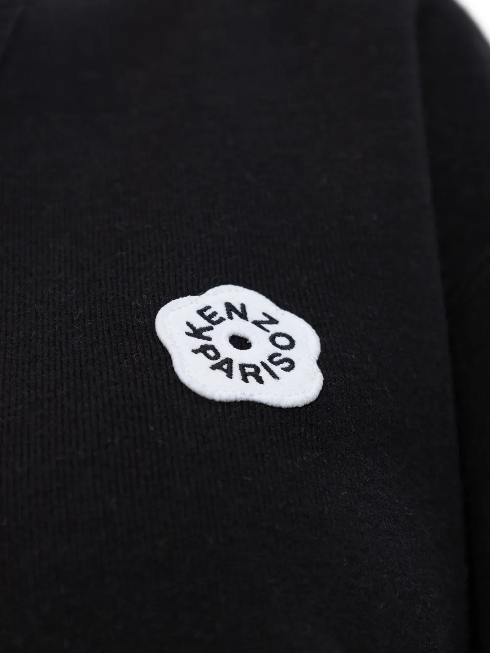 Kenzo Vest met afwerking met applicatie Zwart