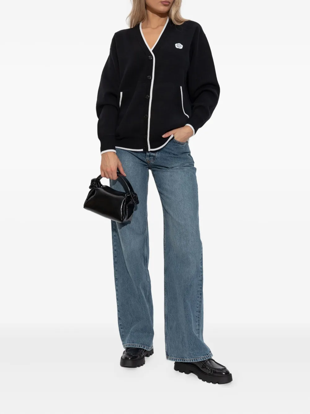 Kenzo appliqué trimmed cardigan | Cardigans | Image 2