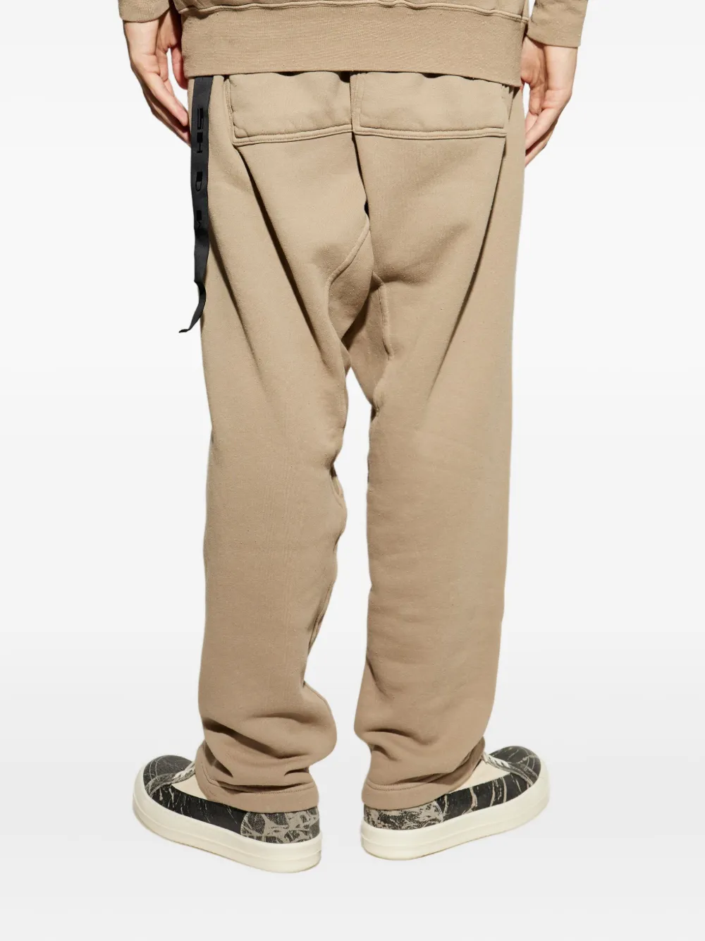 Rick Owens DRKSHDW Trainingsbroek met trekkoord Beige