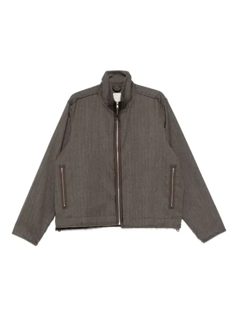 Camiel Fortgens striped zip-up jacket