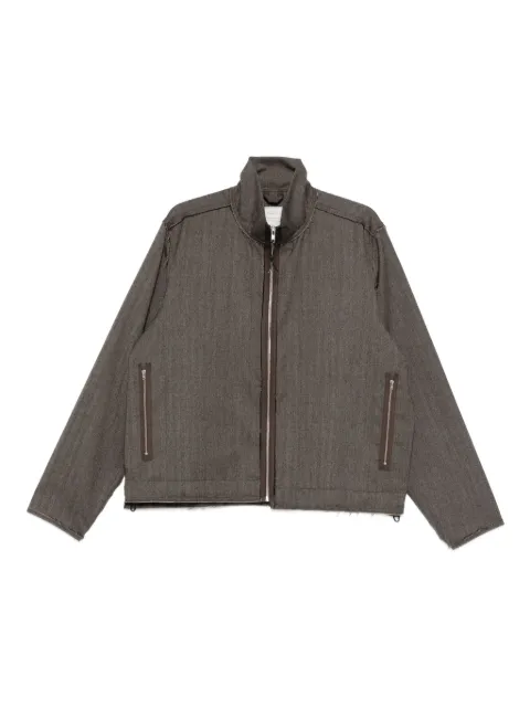 Camiel Fortgens striped zip-up jacket