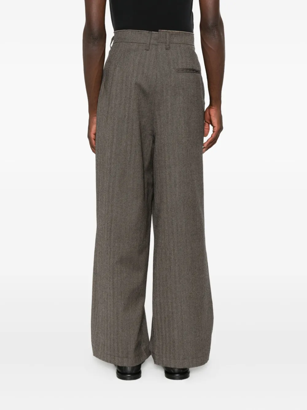 Camiel Fortgens Brown Slim Suit Shorts In Brown