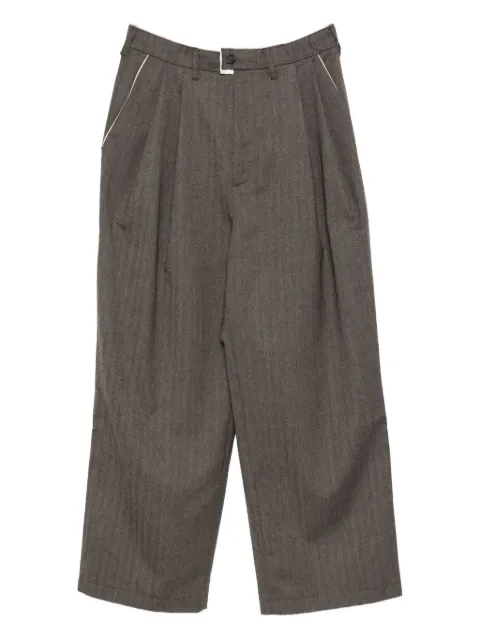 Camiel Fortgens herringbone trousers