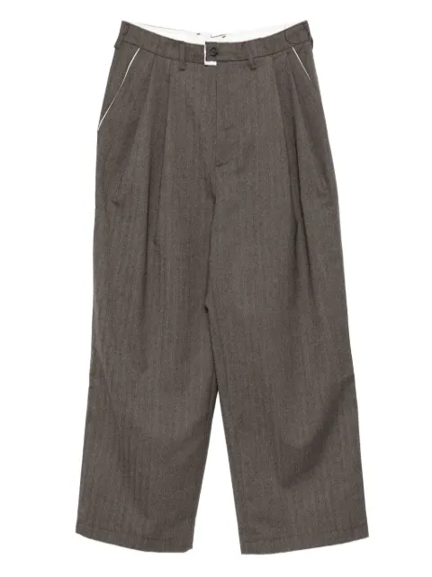 Camiel Fortgens herringbone trousers