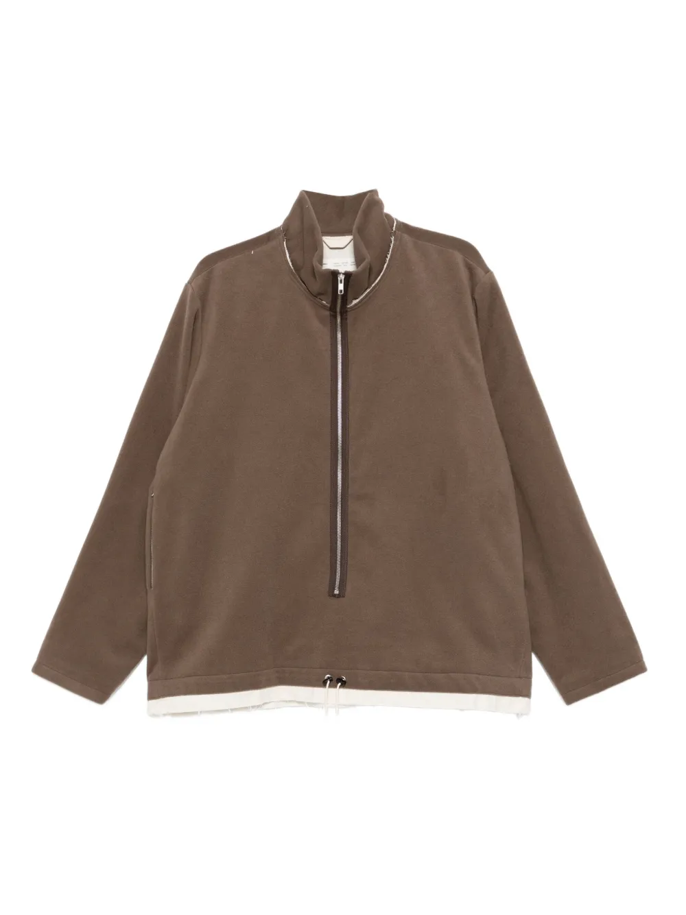 Camiel Fortgens wool drawstring jacket | Brown | Image 1