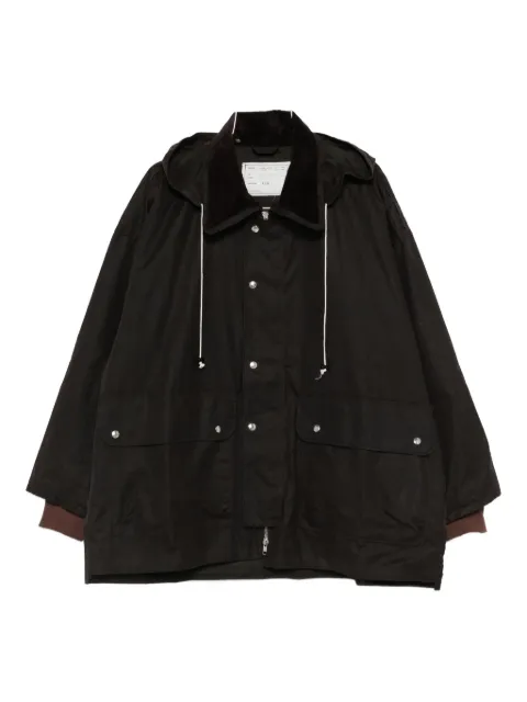 Camiel Fortgens drawstring-hood windbreaker jacket