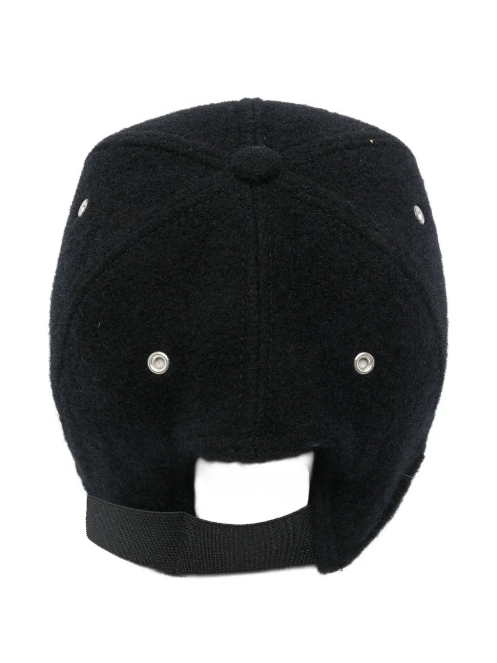 Camiel Fortgens Wollen pet met ringlets - Zwart