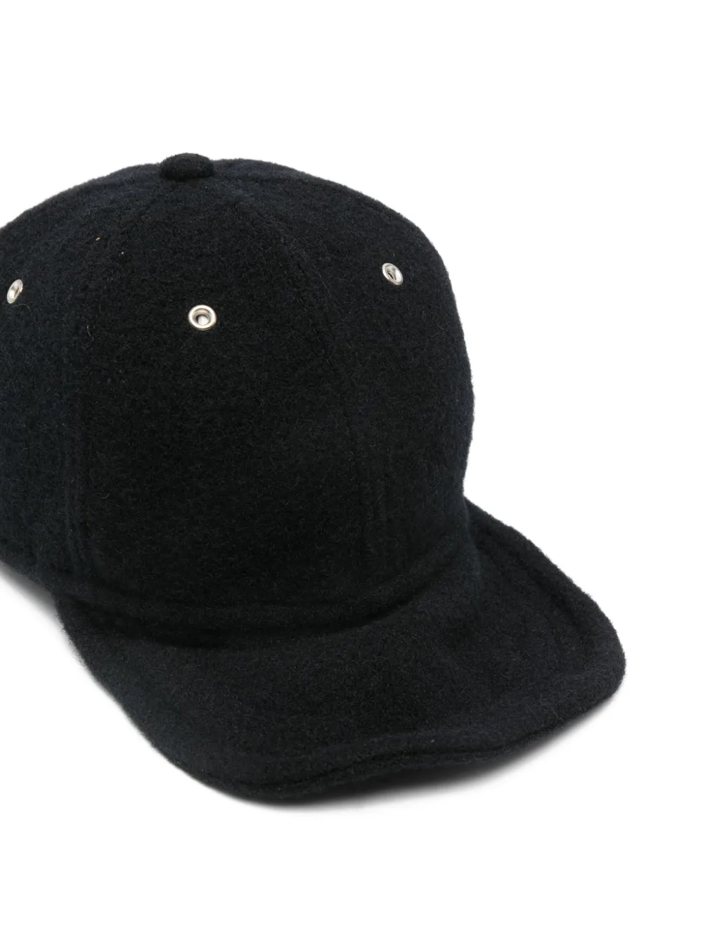 Eyelet-Detail Wool Cap