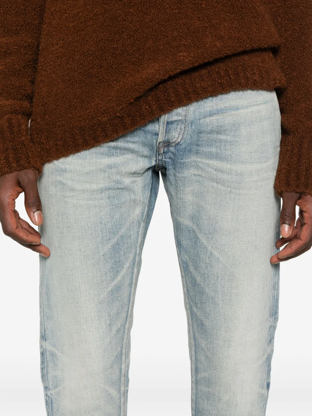 Mastercraft Union Washed Jeans In Blue