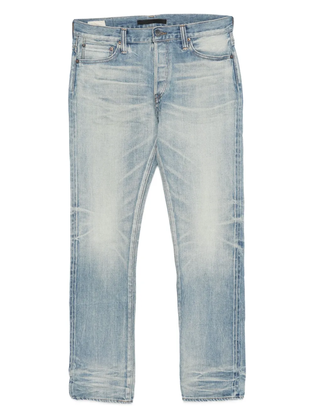 Mastercraft Union jean à effet délavé | bleu | Image 1