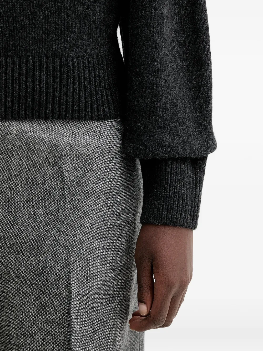 Sessun Wool Blend Sweater In Gray