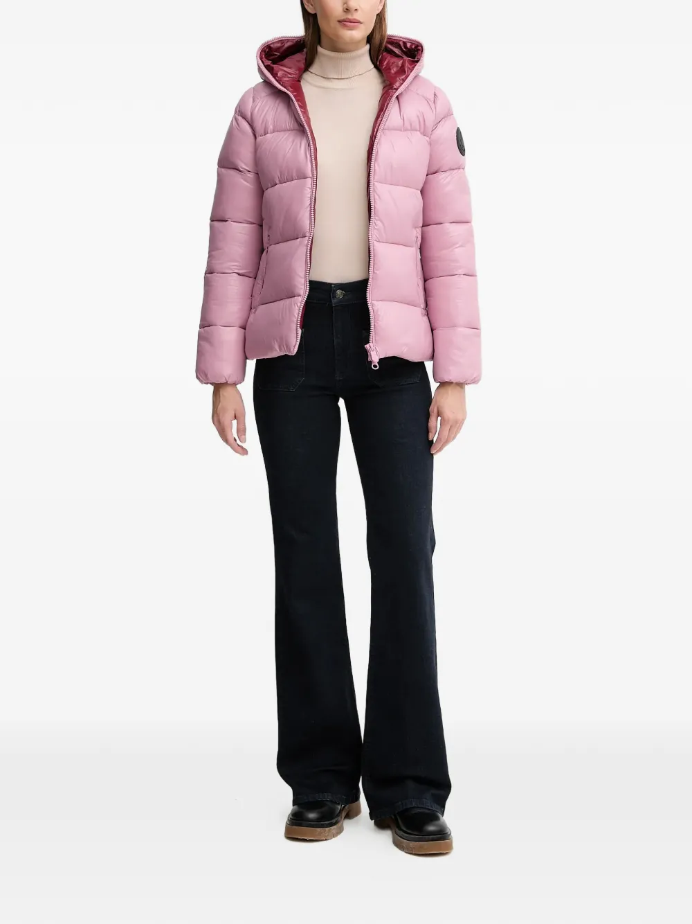 Save The Duck Lois Padded Jacket - Pink 