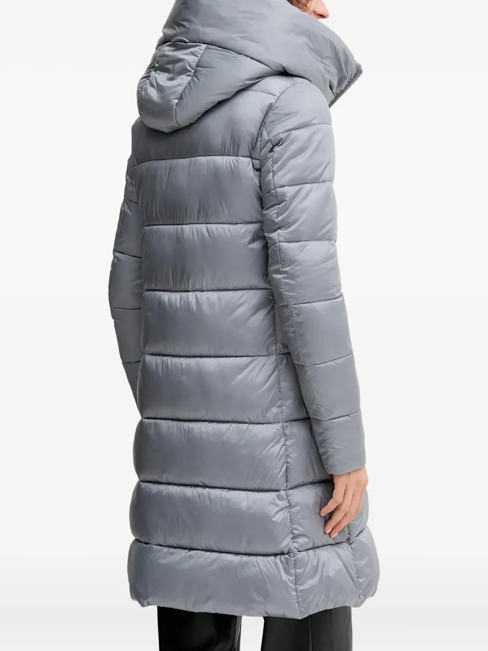 Save The Duck Lysa Hooded Padded Coat In Gray