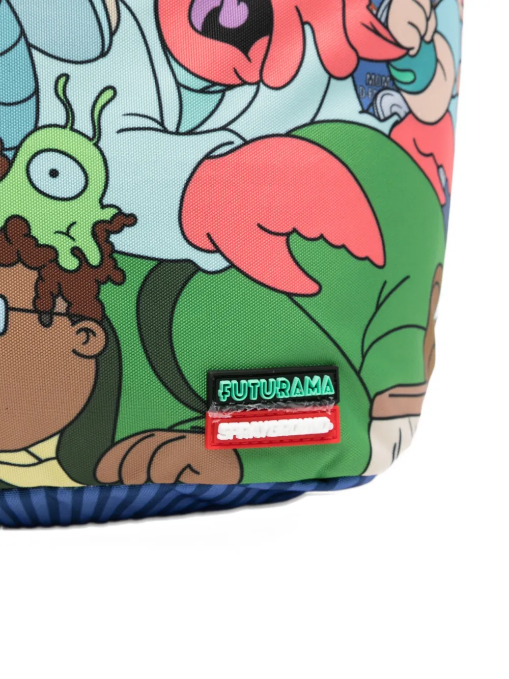 Sprayground Kid Futurama Backpack In Blue