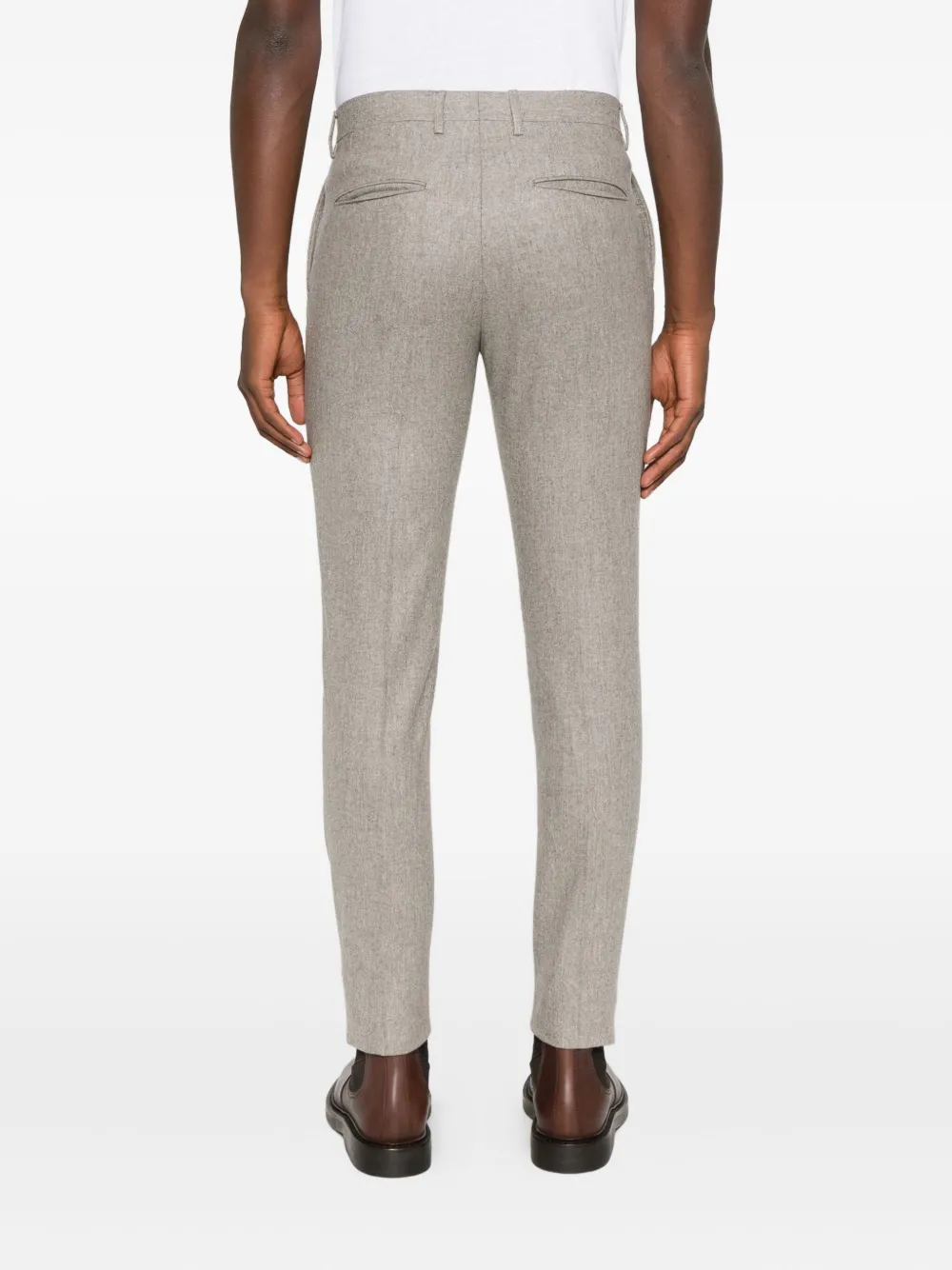 Tagliatore Broek met gemêleerd-effect Grijs